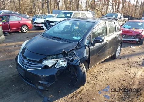 2014 Nissan Versa Note Sv z USA, uszkodzony, nr VIN 3N1CE2CP1EL362113
